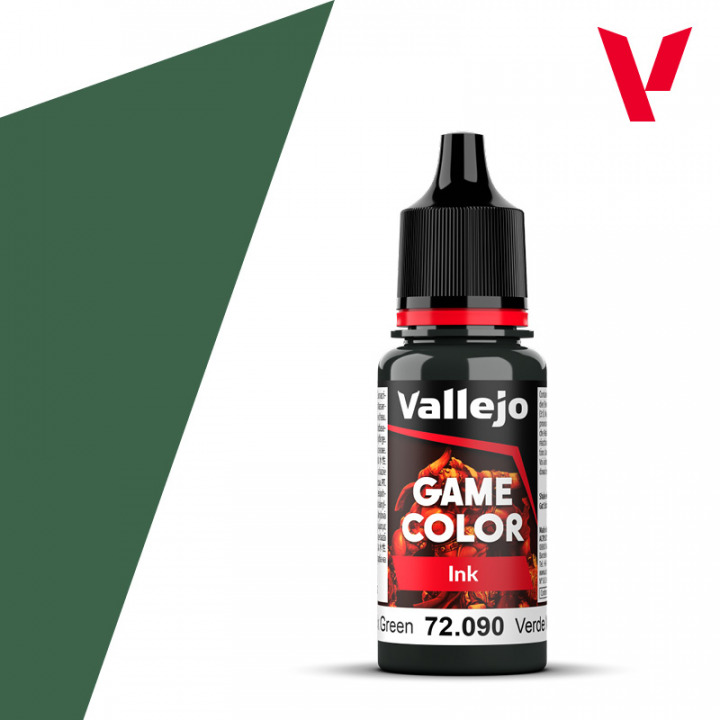 Boxart Black Green Ink Vallejo Game Color Boxart Black Green Ink Vallejo Game Color
