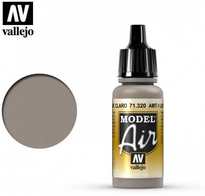 Boxart AMT-1 Light Greyish Brown 71.320 Vallejo Model Air Boxart AMT-1 Light Greyish Brown 71.320 Vallejo Model Air