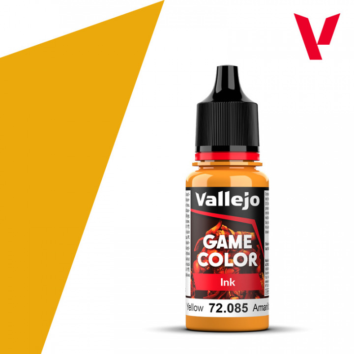 Boxart Yellow Ink Vallejo Game Color Boxart Yellow Ink Vallejo Game Color