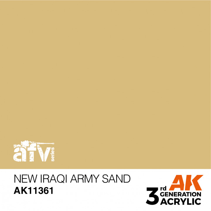 Boxart New Iraqi Army Sand AK 3rd Generation - AFV Boxart New Iraqi Army Sand AK 3rd Generation - AFV