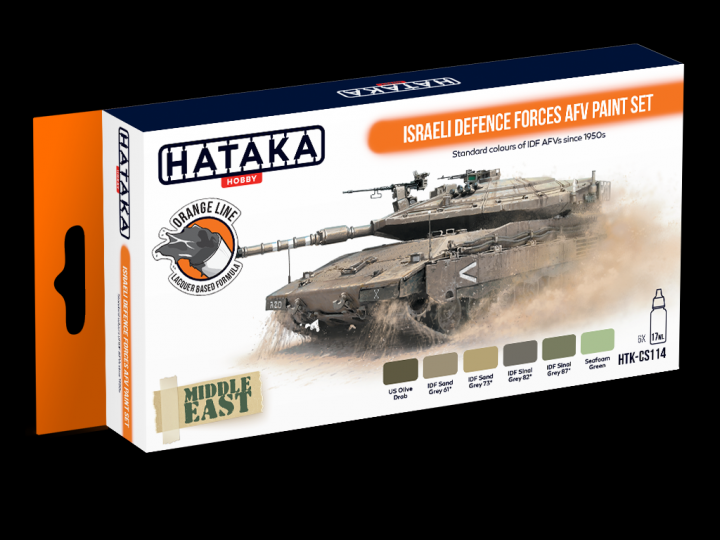 Boxart Israeli Defence Forces AFV Set Hataka Hobby Orange Line Boxart Israeli Defence Forces AFV Set Hataka Hobby Orange Line