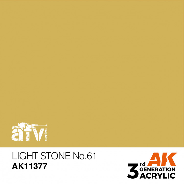 Boxart Light Stone No.61 AK 3rd Generation - AFV Boxart Light Stone No.61 AK 3rd Generation - AFV