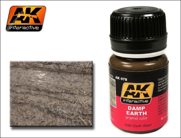 Boxart Damp Earth AK 078 AK Interactive Boxart Damp Earth AK 078 AK Interactive