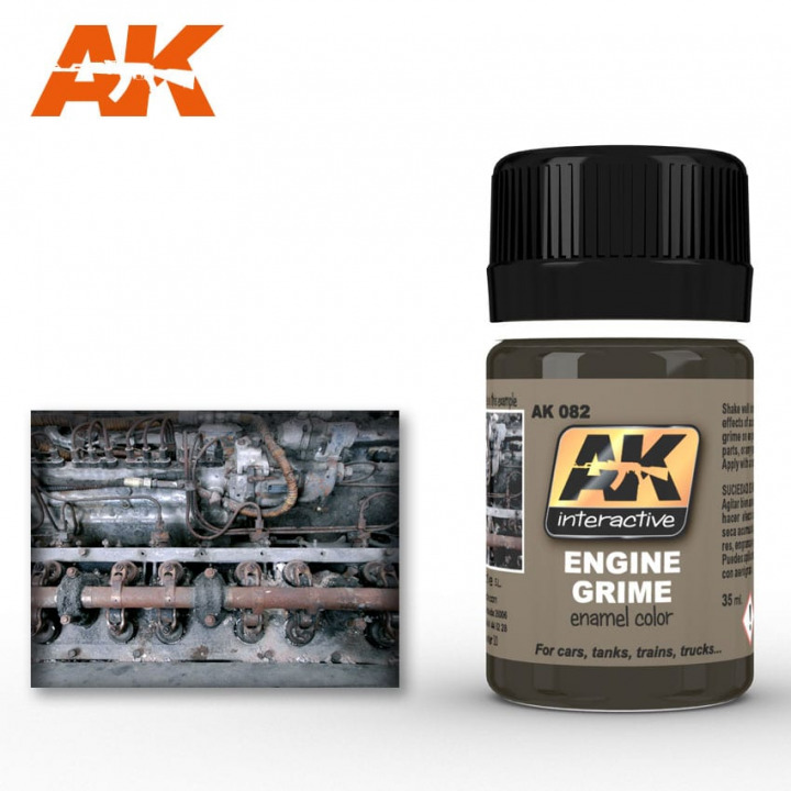 Boxart Engine Grime AK 082 AK Interactive Boxart Engine Grime AK 082 AK Interactive