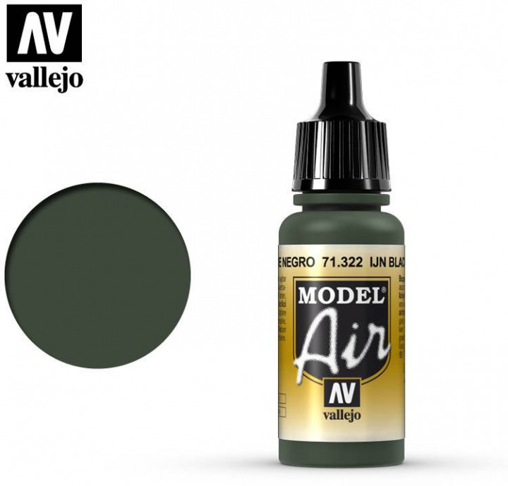 Boxart IJN Black Green (FS34077) 71.322 Vallejo Model Air Boxart IJN Black Green (FS34077) 71.322 Vallejo Model Air