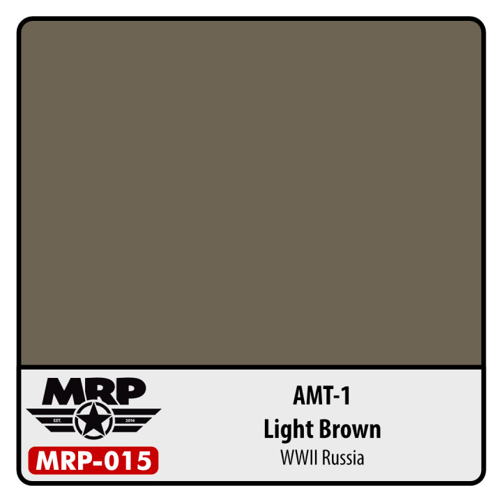 Boxart AMT-1 | Light Brown | WWII Russia MR.Paint Boxart AMT-1 | Light Brown | WWII Russia MR.Paint