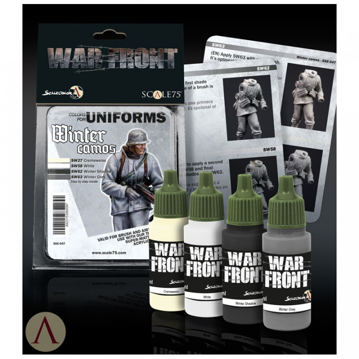 Boxart Winter Camos Paint Set  Scale75