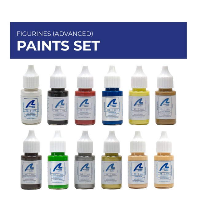 Boxart Figurines (Advanced) PAINTS SET 277PACK15 Artesania Latina