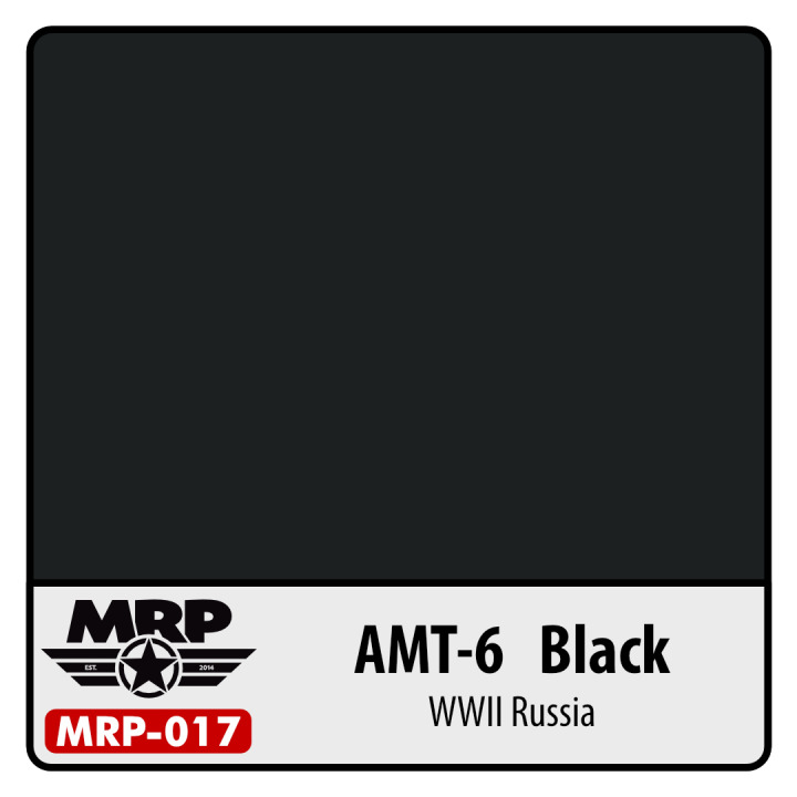 Boxart AMT-6 | Black | WWII Russia MR.Paint Boxart AMT-6 | Black | WWII Russia MR.Paint