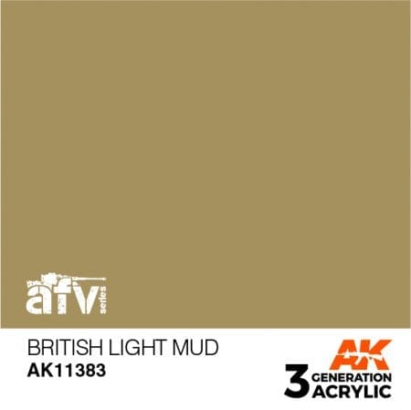 Boxart British Light Mud AK 3rd Generation - AFV Boxart British Light Mud AK 3rd Generation - AFV