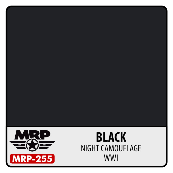 Boxart Black Night Camouflage WWI MR.Paint Boxart Black Night Camouflage WWI MR.Paint