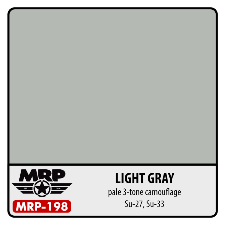 Boxart Light Grey Su-27, Su-33 (Russian AF – pale camo) MR.Paint Boxart Light Grey Su-27, Su-33 (Russian AF – pale camo) MR.Paint