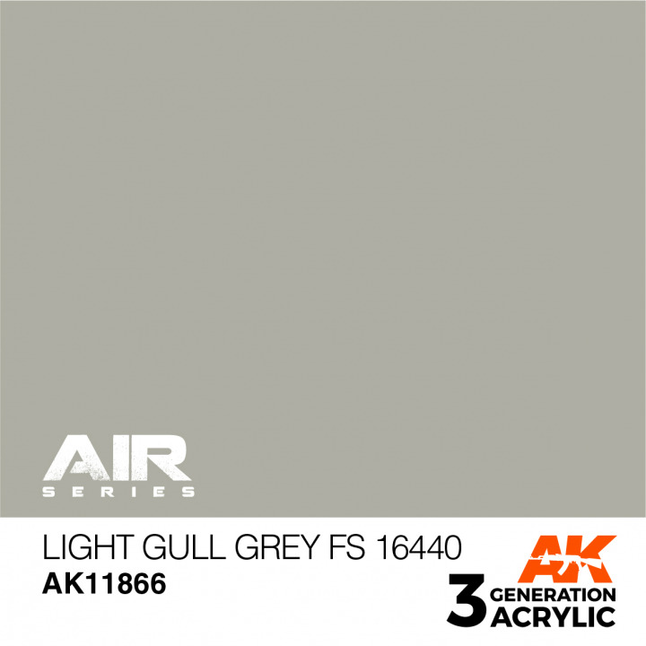 Boxart Light Gull Grey FS16440 AK 11866 AK 3rd Generation - Air Boxart Light Gull Grey FS16440 AK 11866 AK 3rd Generation - Air
