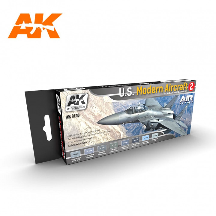 Boxart U.S. Modern Aircraft 2 AK 2140 AK Interactive Air Series