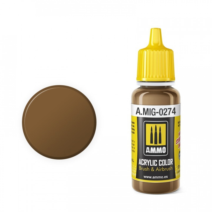 Boxart Marrone Mimetico 1 (Mimetic Brown 1) FS30118 Ammo by Mig Jimenez Boxart Marrone Mimetico 1 (Mimetic Brown 1) FS30118 Ammo by Mig Jimenez