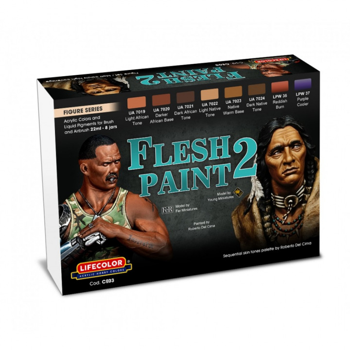 Boxart Flesh Paint 2 CE03 Lifecolor