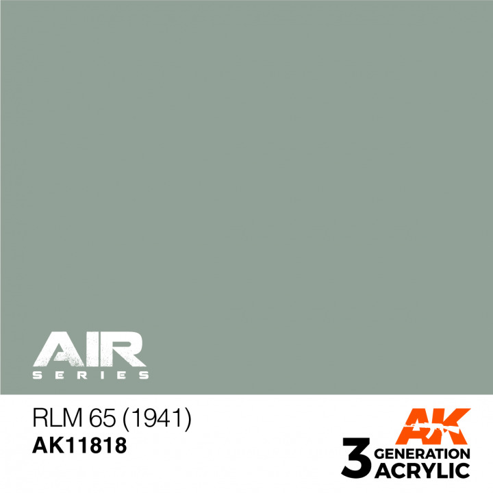 Boxart RLM 65 (1941) AK 11818 AK 3rd Generation - Air Boxart RLM 65 (1941) AK 11818 AK 3rd Generation - Air